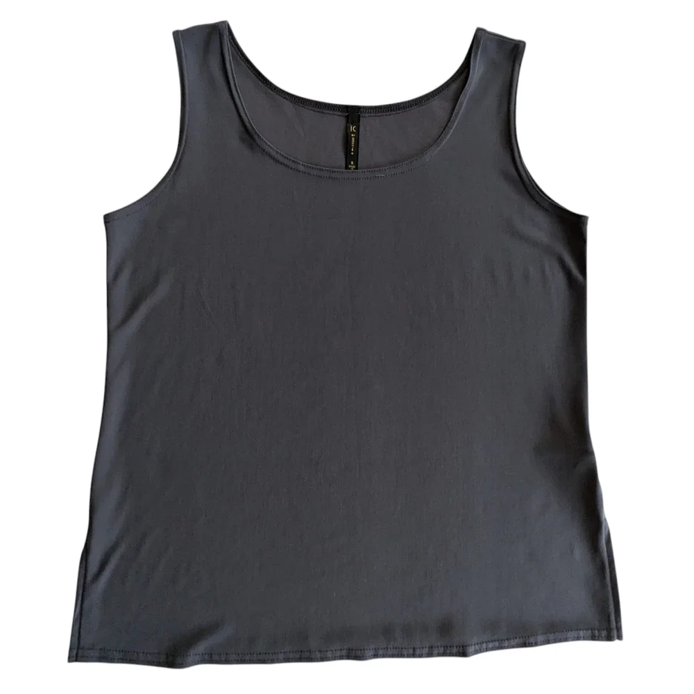 IC By Connie K Grey Tank Top Size Small - Picture 4 of 7